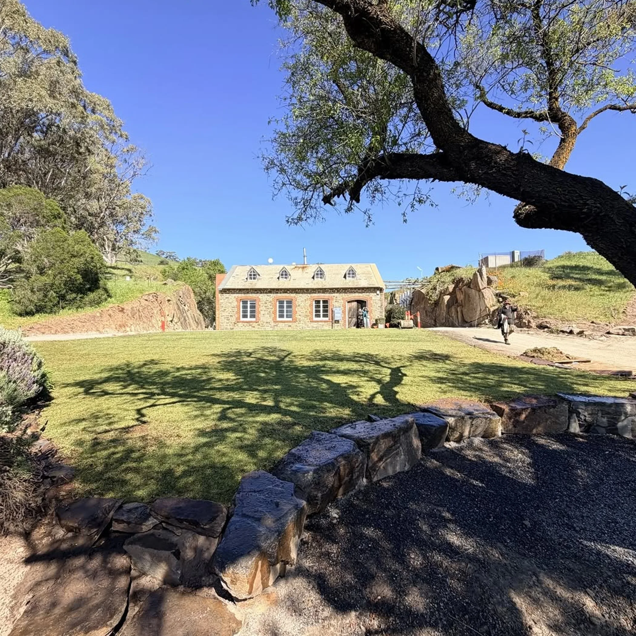 wine tourism venue landscaped grounds