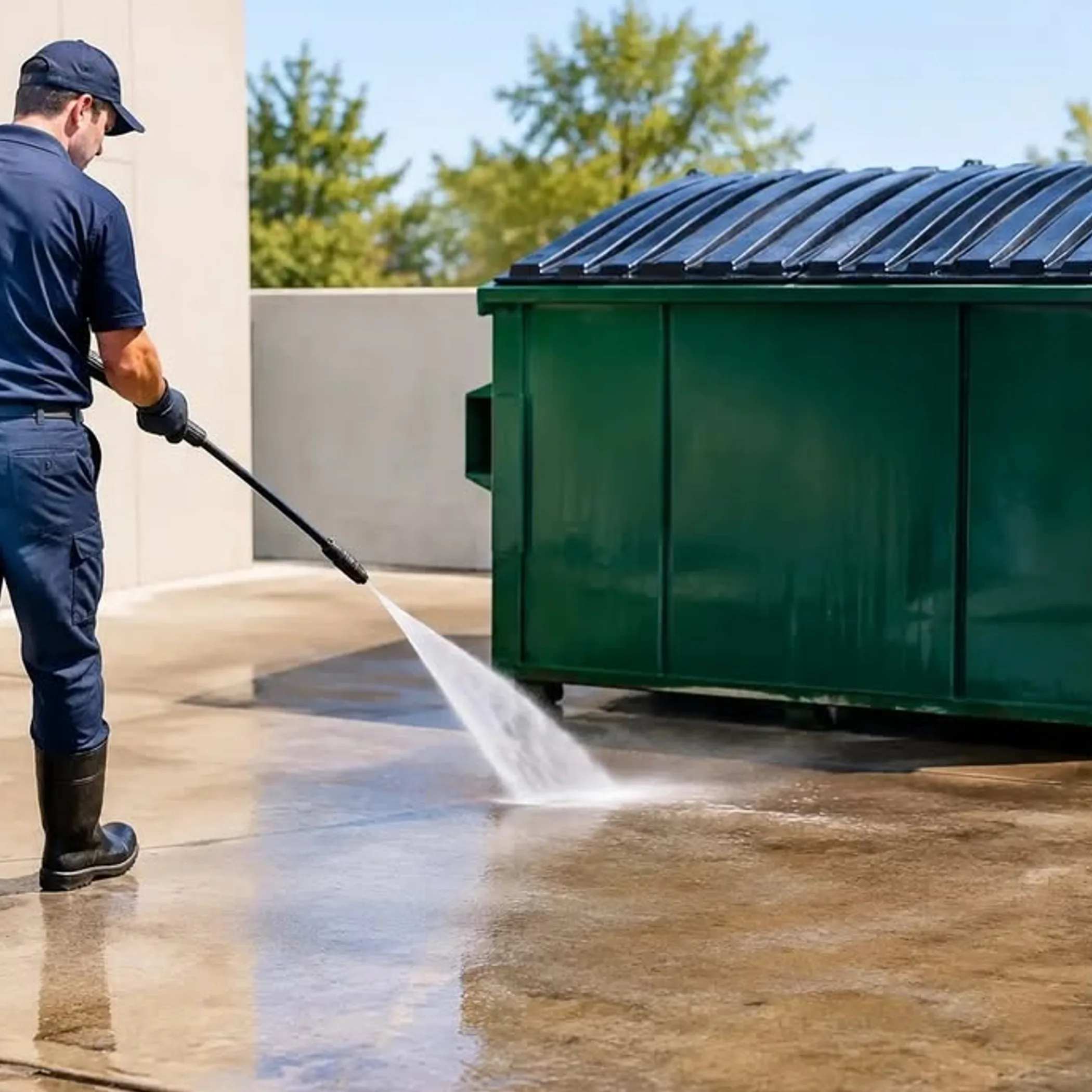 outdoor surface cleaning