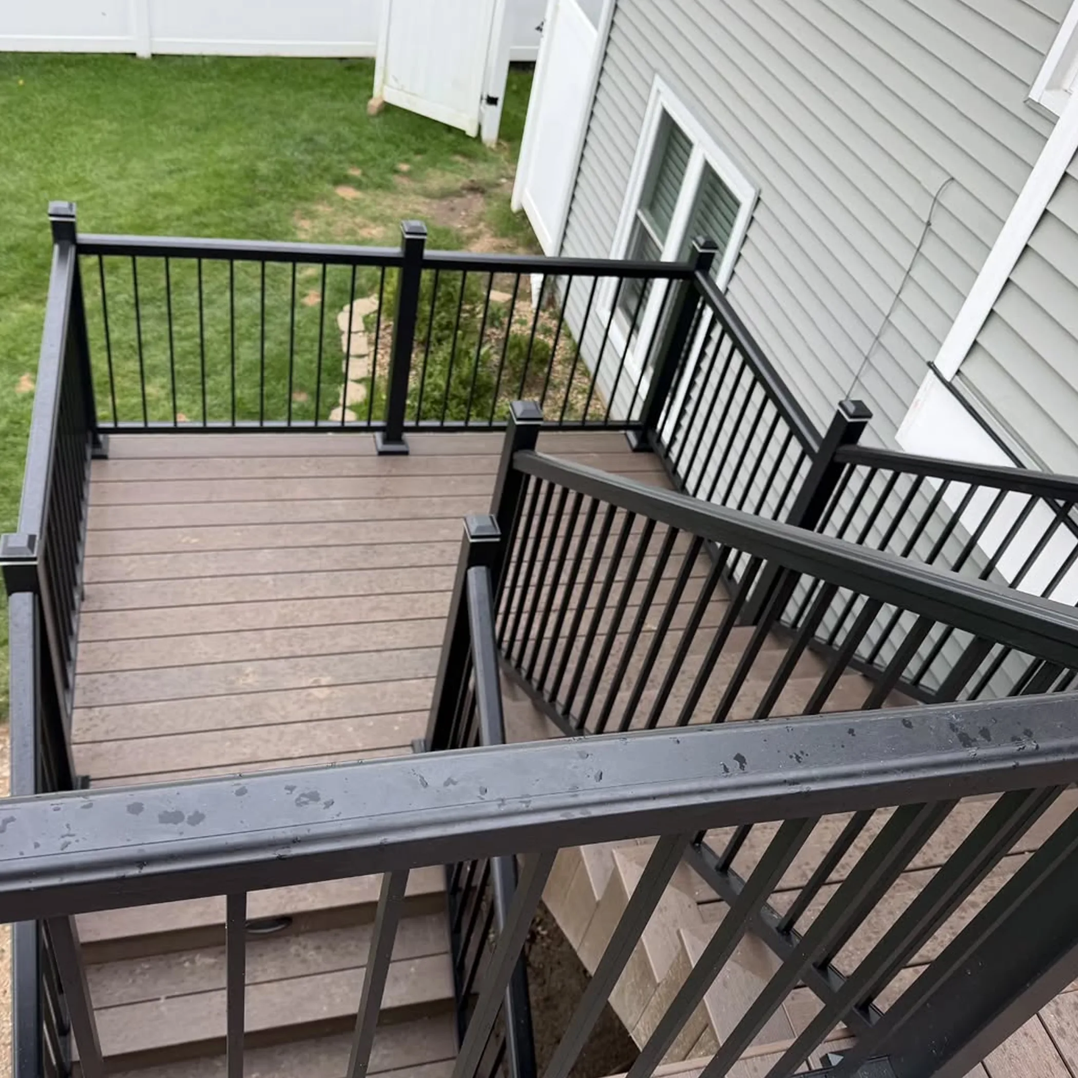 outdoor decking and railings